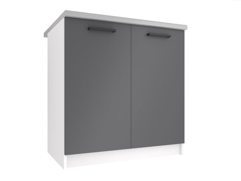 Konyhaszekrény alsó 80 cm szurke TOR SD80/0/WT/SR/0/B1 