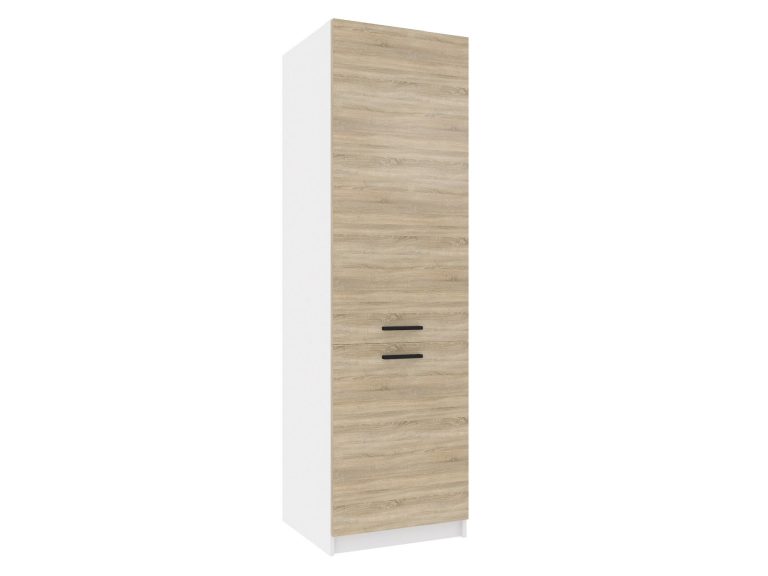 Konyhaszekrény Belini beépített hűtőhöz 60 cm tolgy sonoma TOR SSL60/1/WT/DS/0/B1
