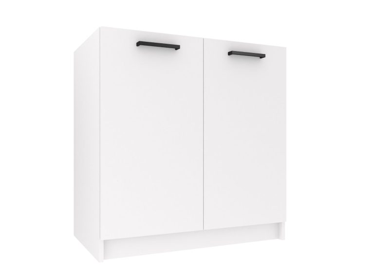 Alsó konyhaszekrény 80cm fehér TOR SDZ80/0/WT/WT/0/B1