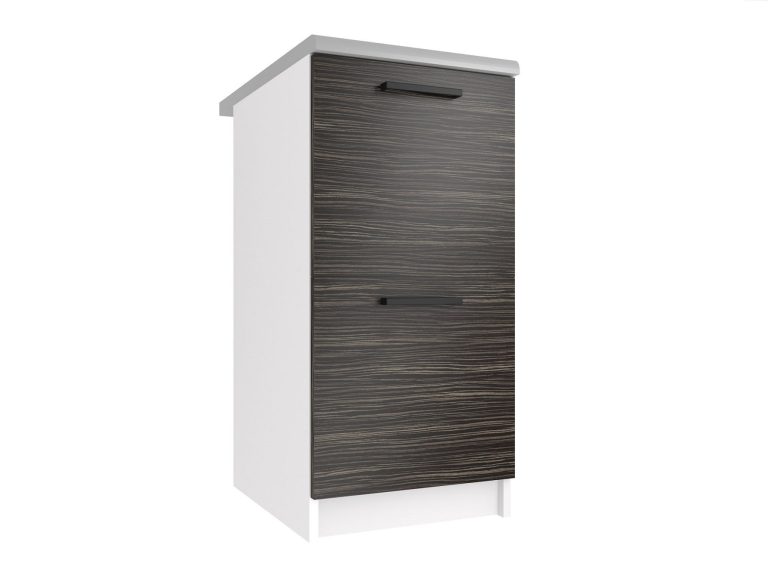 Konyhaszekrény Belini alsó 40 cm ebénfa munkalappal TOR SD2-40/0/WT/HK/0/B1
