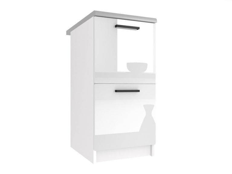 Alsó konyhaszekrény fehér fényű 40 cm INF SD2-40/0/WT/W/0/B1 