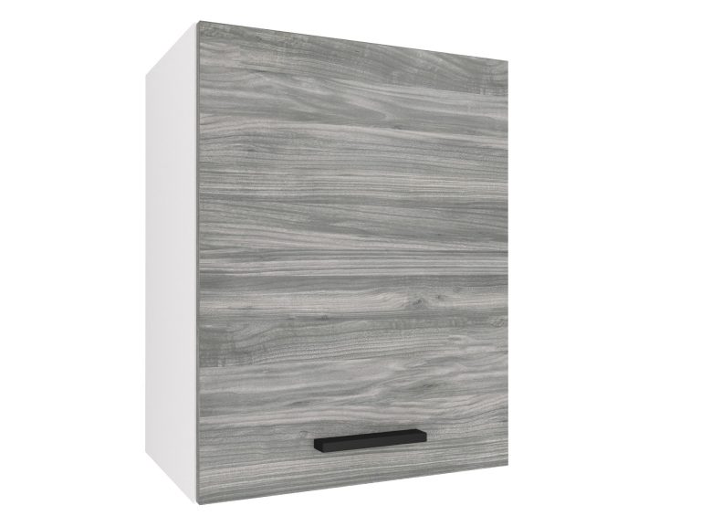 Konyhaszekrény Belini felső 45 cm szürke antracit Glamour Wood  TOR SG45/1/WT/GW1/0/B1