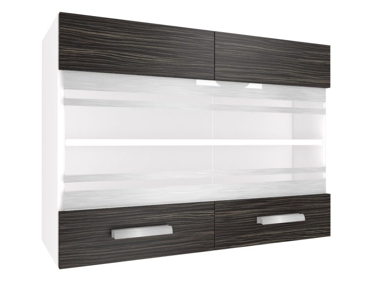 Konyhaszekrény Belini felső 80 cm ebénfa TOR SGW80/2/WT/HK/0/T
