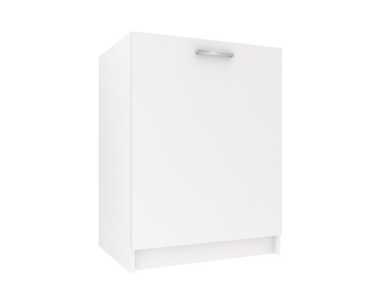Konyhaszekrény Belini mosogatóhoz 60 cm fehér matt munkalap nélkül TOR SDZ60/0/WT/WT/0/E
