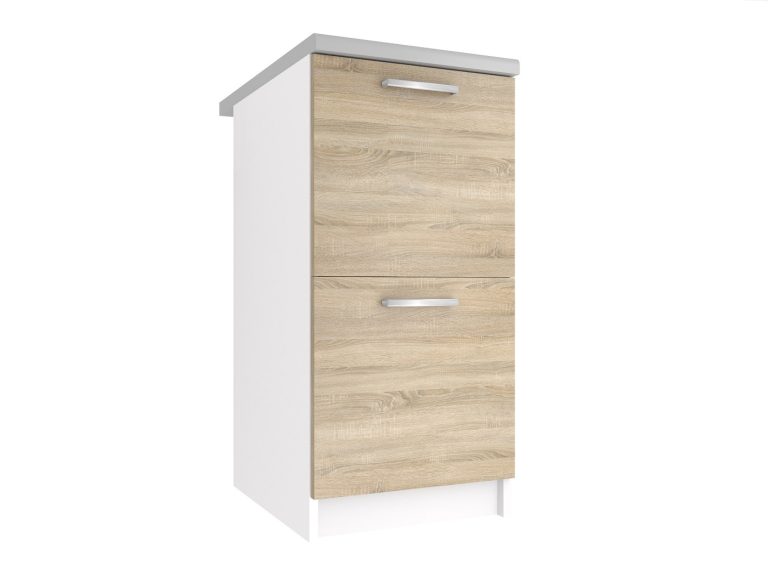Konyhaszekrény Belini alsó 60 cm tolgy sonoma munkalappal  Výrobce TOR SD2-40/0/WT/DS/0/E 
