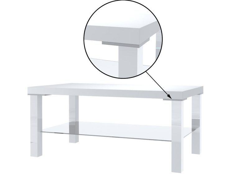 Konferencia asztal Belini fehér 5 IMP SK1/1/B/W/0/0