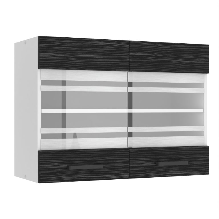 Konyhaszekrény Belini Premium Full Version felső 80 cm ebénfa TOR SGW80/0/WT/HK/0/B1/PP
