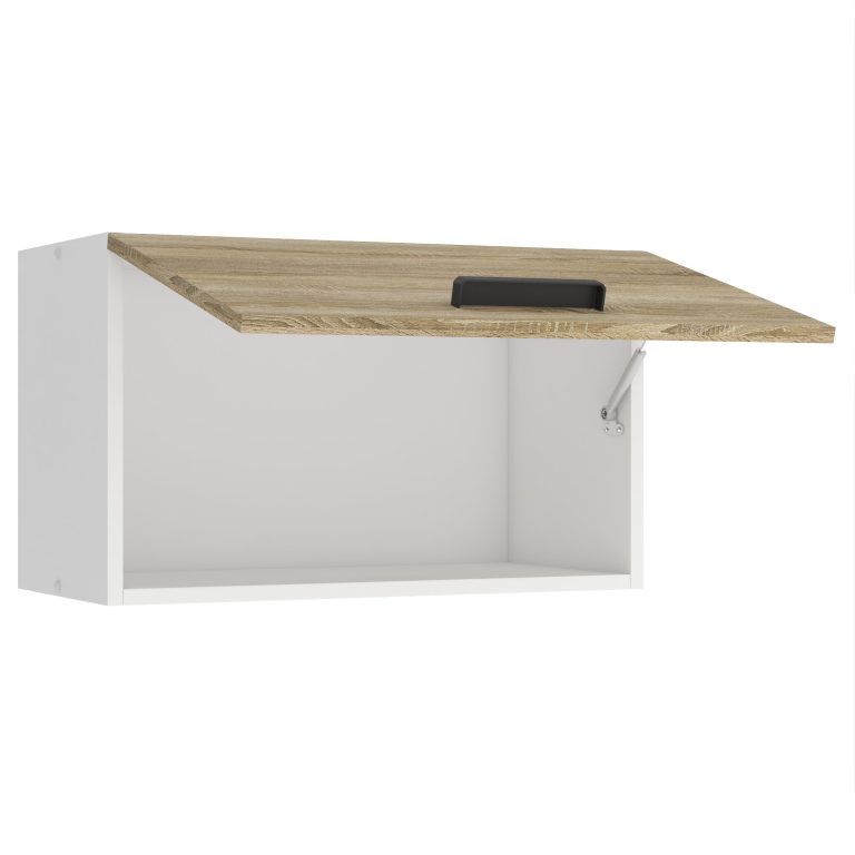 Konyhaszekrény Belini Premium Full Version páraelszívó felett 60 cm tolgy sonoma TOR SGP60/0/WT/DS/0/B1/PP