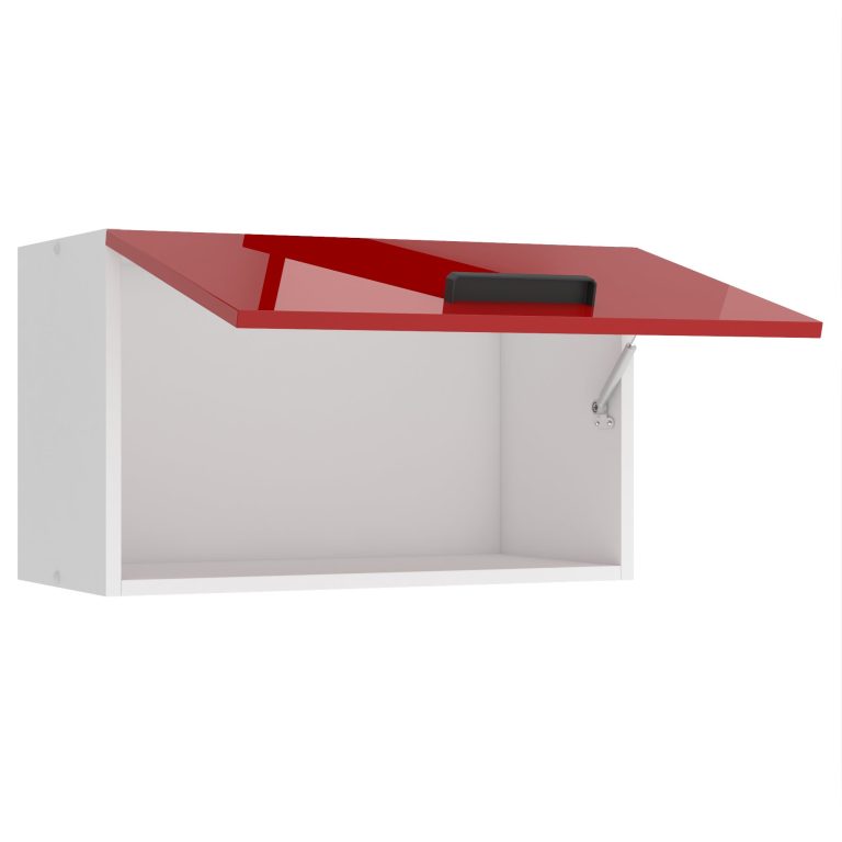 Konyhaszekrény Belini Premium Full Version páraelszívó felett 60 cm piros fényú INF SGP60/0/WT/R/0/B1/PP