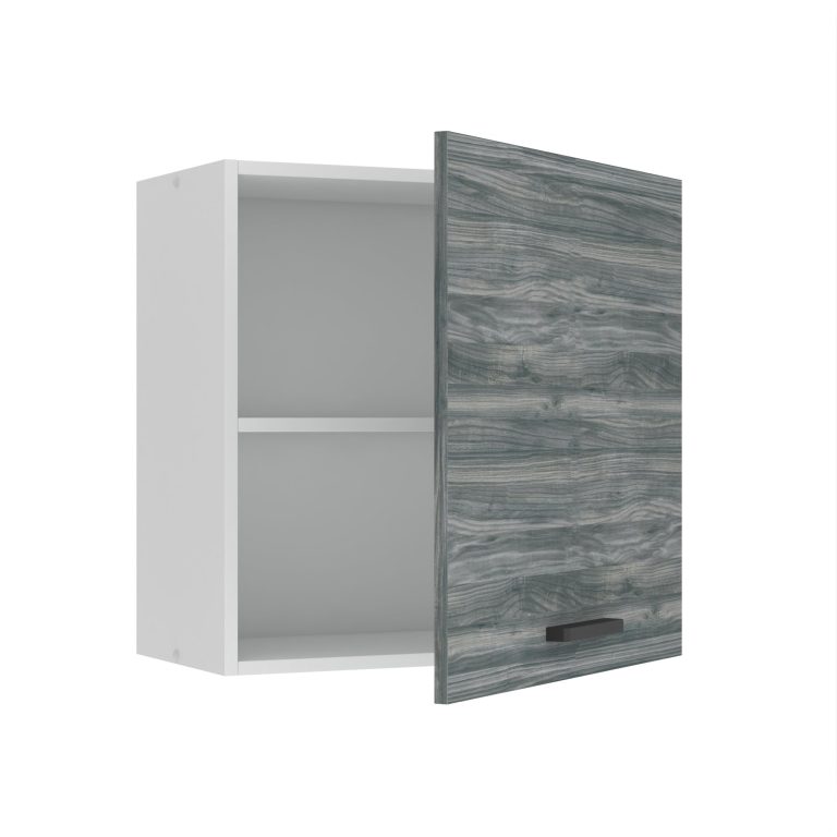 Konyhaszekrény Belini Premium Full Version felső 60 cm szurke antracit Glamour Wood TOR SG60/0/WT/GW/0/B1/PP
