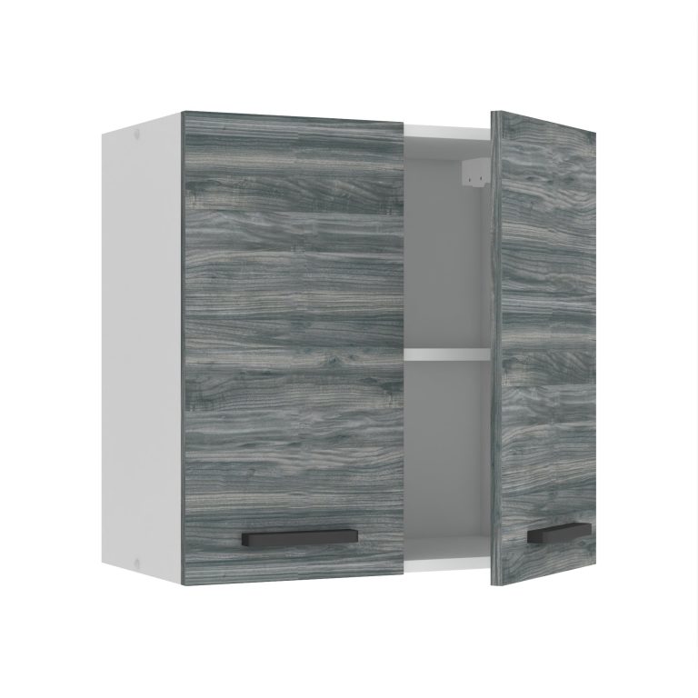 Konyhaszekrény Belini Premium Full Version felső 60 cm szurke antracit Glamour Wood TOR SG2-60/0/WT/GW/0/B1/PP
