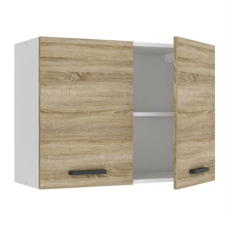 Konyhaszekrény Belini Premium Full Version felső 80 cm tolgy sonoma TOR SG80/0/WT/DS/0/B1/PP