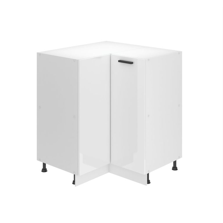 Sarok konyhaszekrény Belini Premium Full Version alsó 90 cm fehér matt munkalap nélkül INF SNP90/0/WT/W/0/B1/PP
