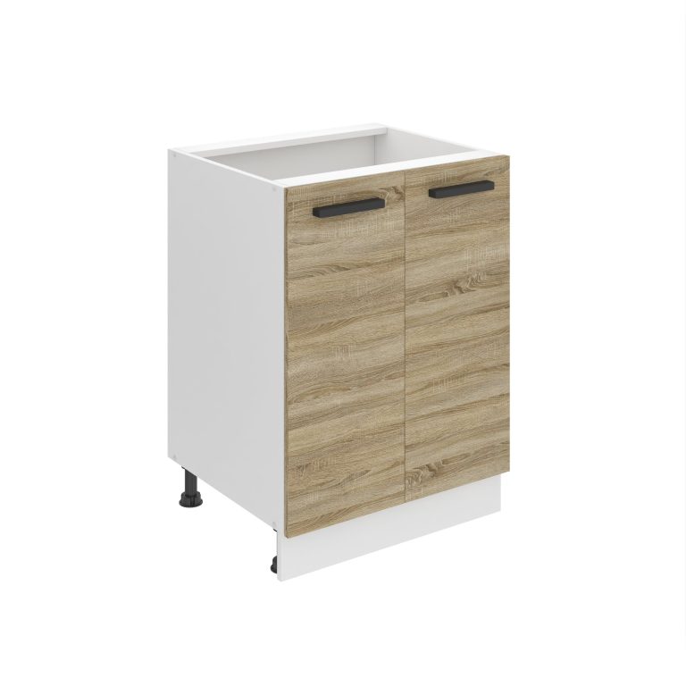 Konyhaszekrény Belini Premium Full Version alsó fiókokkal 60 cm tolgy sonoma munkalap nélkül TOR SD2-60/0/WT/DS/0/B1/PP
