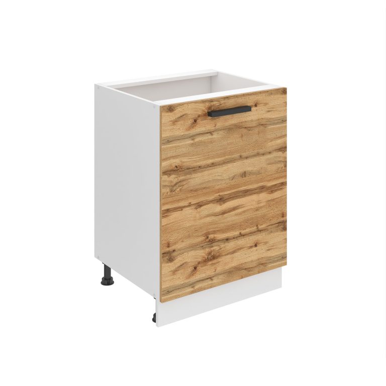 Konyhaszekrény Belini Premium Full Version alsó 60 cm tolgy sonoma munkalap nélkül TOR SD60/0/WT/DW/0/B1/PP
