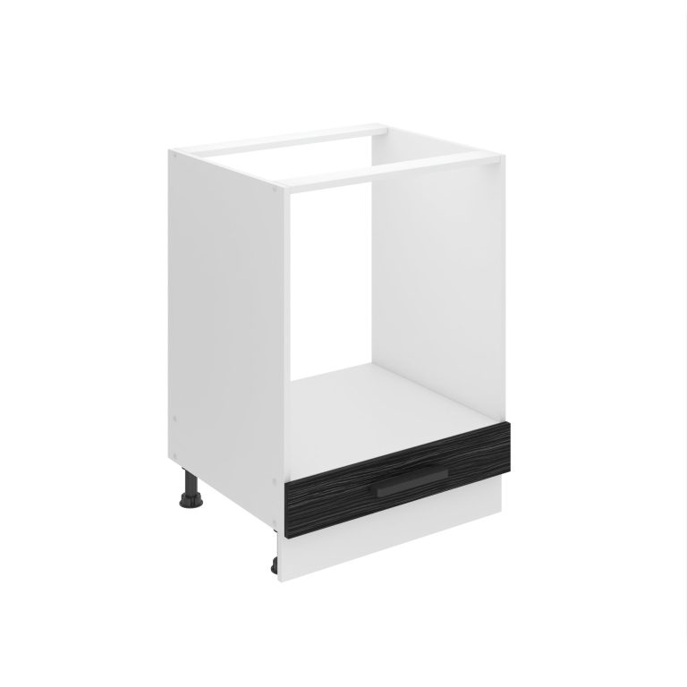 Konyhaszekrény Belini Premium Full Version beépített tűzhelyhez 60 cm ebénfa munkalap nélkül TOR SDP60/0/WT/HK/0/B1/PP
