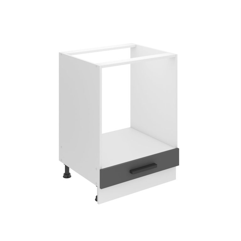 Konyhaszekrény Belini Premium Full Version beépített tűzhelyhez 60 cm szurke munkalap nélkül TOR SDP60/0/WT/SR/0/B1/PP
