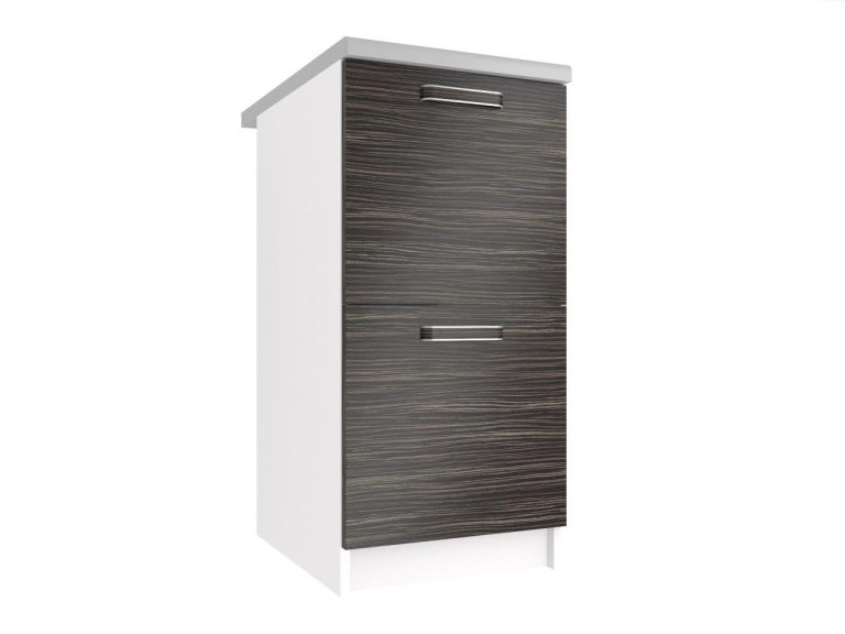 Konyhaszekrény Belini alsó 40 cm ebénfa munkalappal TOR SD2-40/0/WT/HK/0/F
