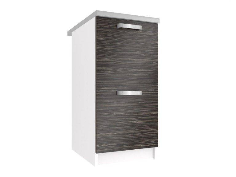 Konyhaszekrény Belini alsó 40 cm ebénfa munkalappal TOR SD2-40/0/WT/HK/0/U