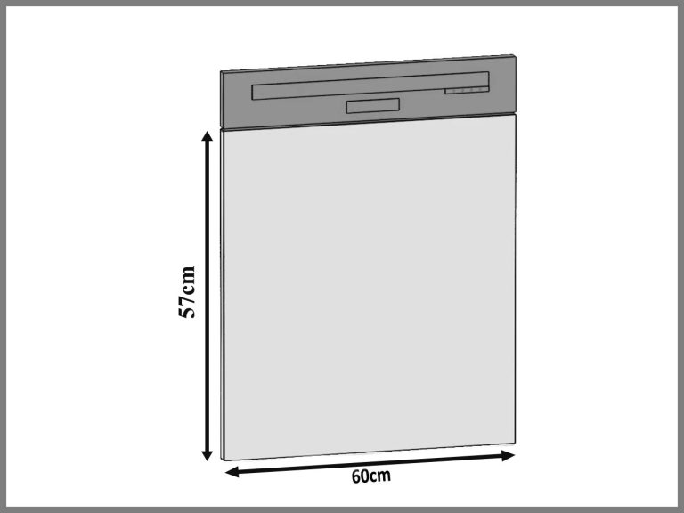 Mosogató panel INF PO60/1/WT/B/0/0 