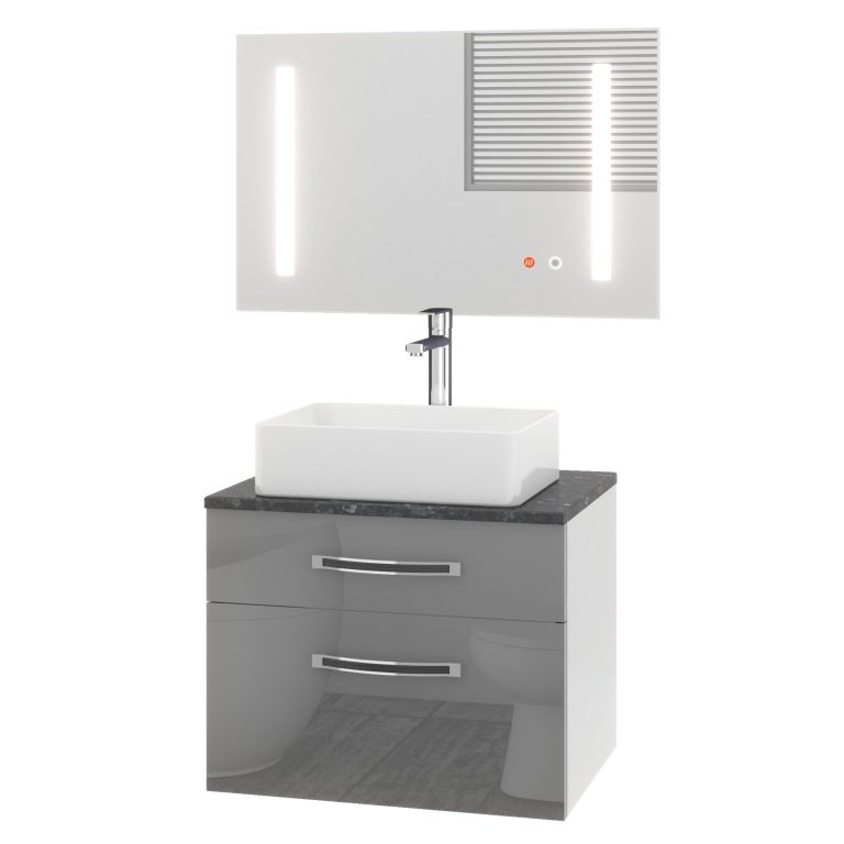 Fürdőszoba szett Euphoria EUP P 60/0/W/S/0/BK/MB