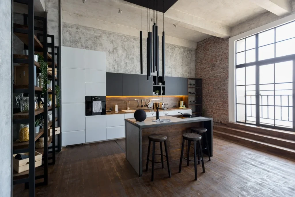 Loft stílus a házban és lakásban