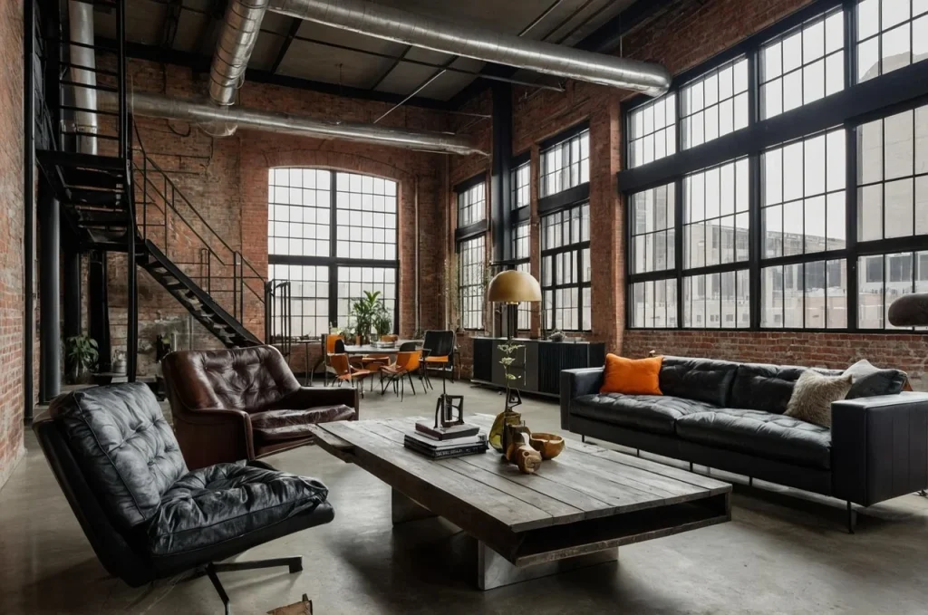 Loft stílus a házban és lakásban