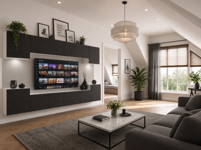 Szekrénysor 300 cm TV/RTV fekete ébenfa Gyártó IMP 4/5/W/HK/0/0