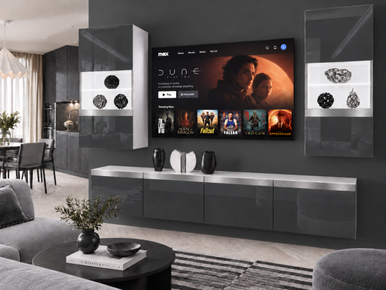 Nappali bútor Prestige 200 cm TV/RTV szürke fényes Gyártó IMP P Keanu 7/5/W/S/0/0/SL