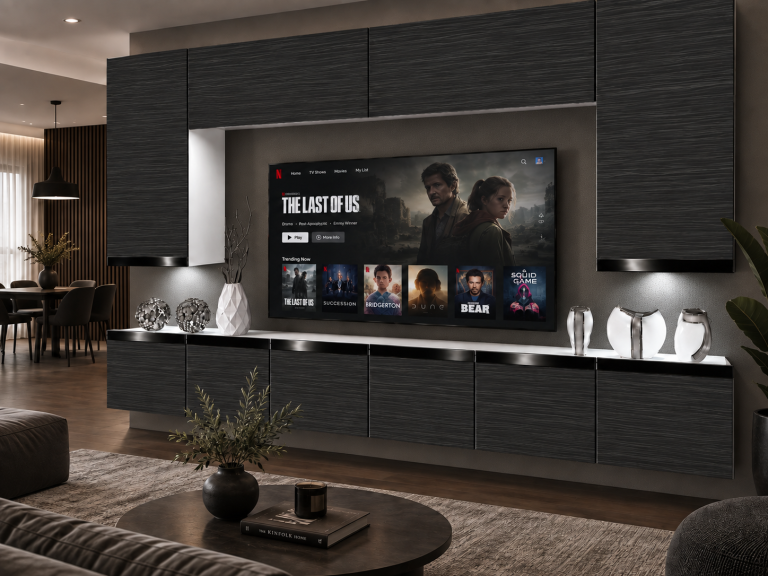 Nappali bútor Prestige 300 cm TV/RTV fekete ében Gyártó IMP P Monroe 2/5/W/HK/0/0/CP