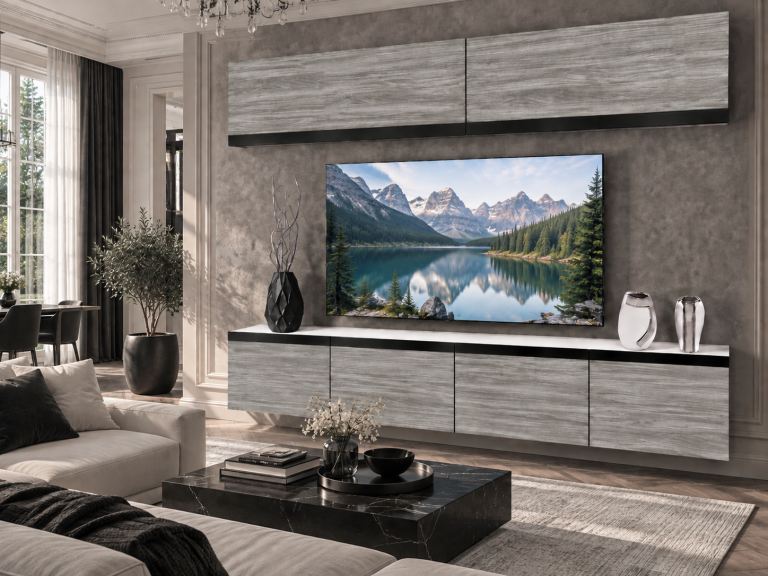 Nappali bútor Prestige 200 cm TV/RTV szürke antracit grafitos Gyártó IMP P Brando 6/5/W/GW1/0/0/CM