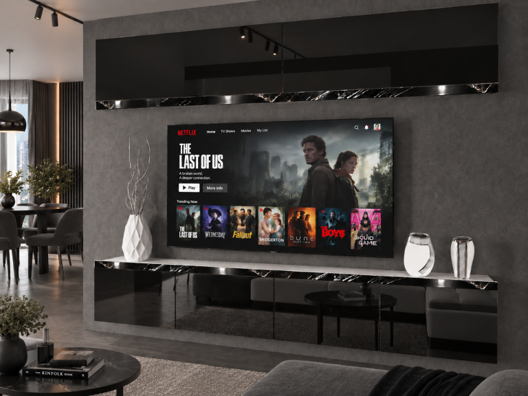 Nappali bútor Prestige 200 cm TV/RTV fekete fényes Gyártó IMP P Brando 6/5/W/B/0/0/CS