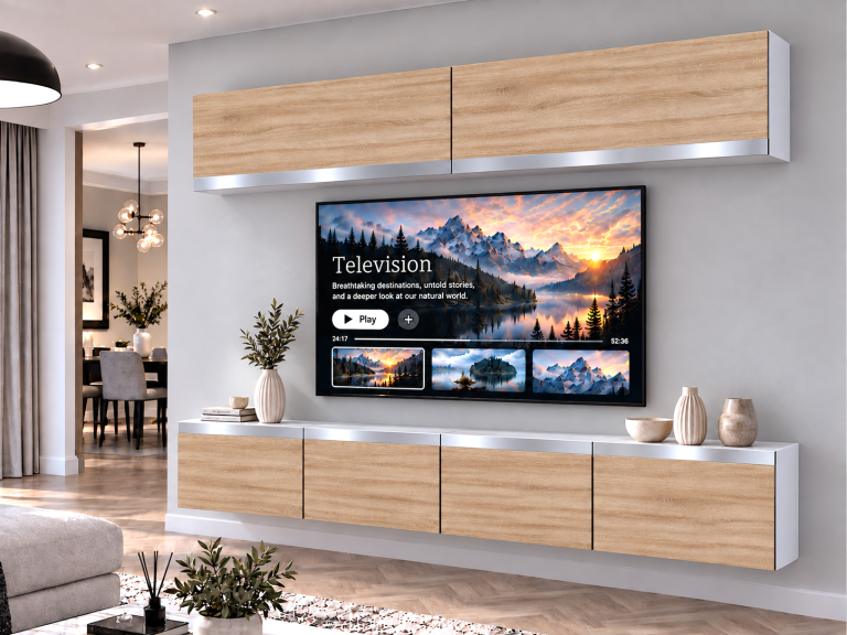 Nappali bútor Prestige 200 cm TV/RTV tölgyfa wotan tölgy sonoma tölgy Gyártó IMP P Brando 6/5/W/DS/0/0/SL