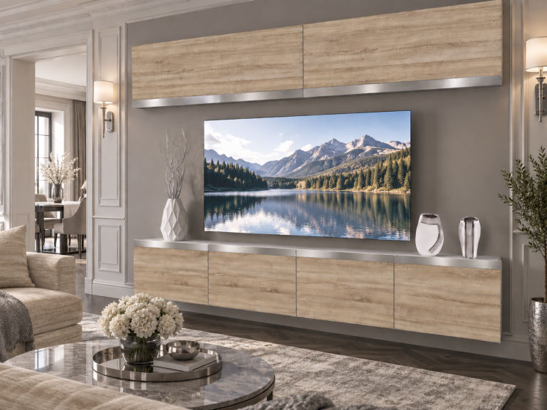 Nappali bútor Prestige 200 cm TV/RTV tölgyfa wotan tölgy sonoma tölgy Gyártó IMP P Brando 6/5/W/DS/0/0/SL