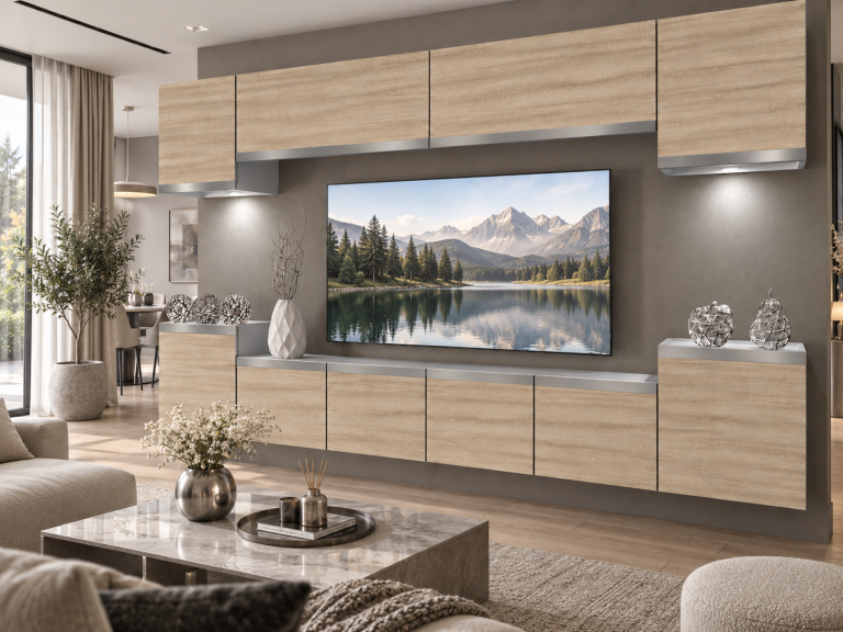 Nappali bútor Prestige 300 cm TV/RTV tölgyfa wotan tölgy sonoma tölgy Gyártó IMP P Hepburn 4/5/W/DS/0/0/SL
