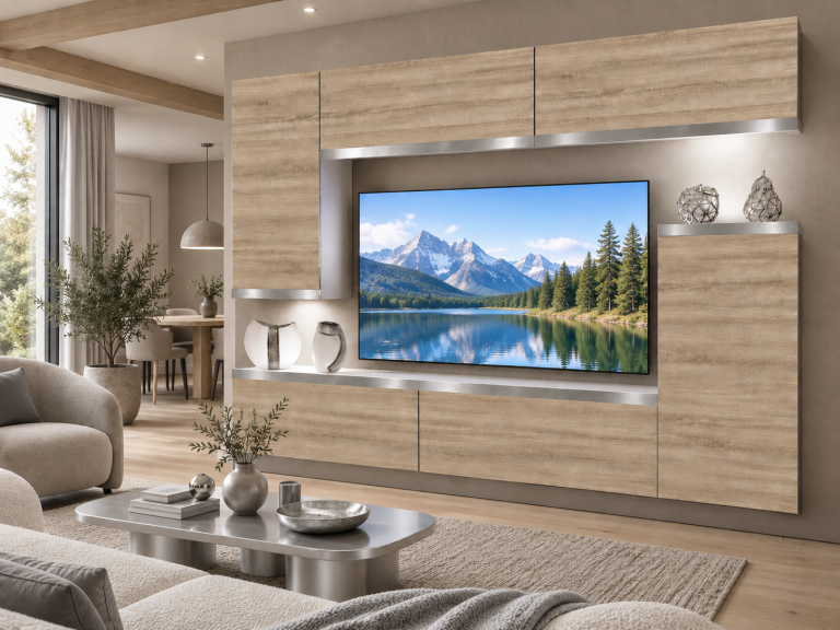Nappali bútor Prestige 250 cm TV/RTV tölgyfa wotan tölgy sonoma tölgy Gyártó IMP P Woody 8/5/W/DS/0/0/SL