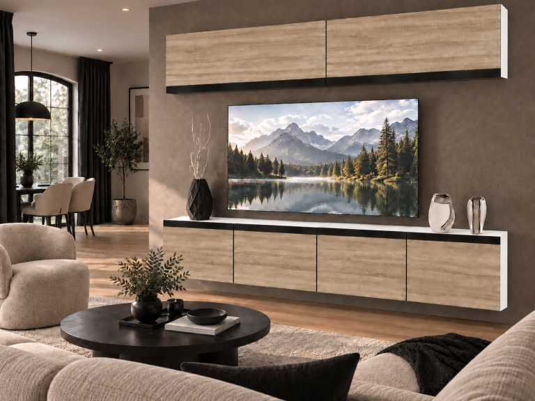 Nappali bútor Prestige 200 cm TV/RTV tölgyfa wotan tölgy sonoma tölgy Gyártó IMP P Brando 6/5/W/DS/0/0/CM