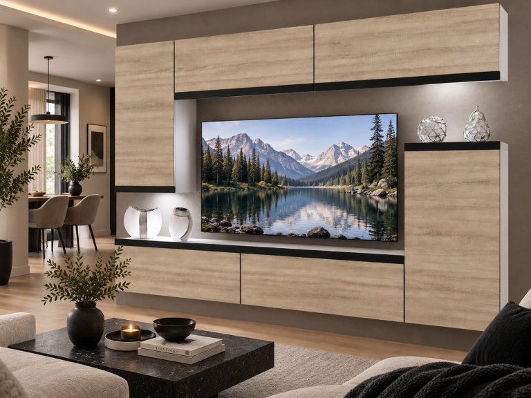 Nappali bútor Prestige 250 cm TV/RTV tölgyfa wotan tölgy sonoma tölgy Gyártó IMP P Woody 8/5/W/DS/0/0/CM