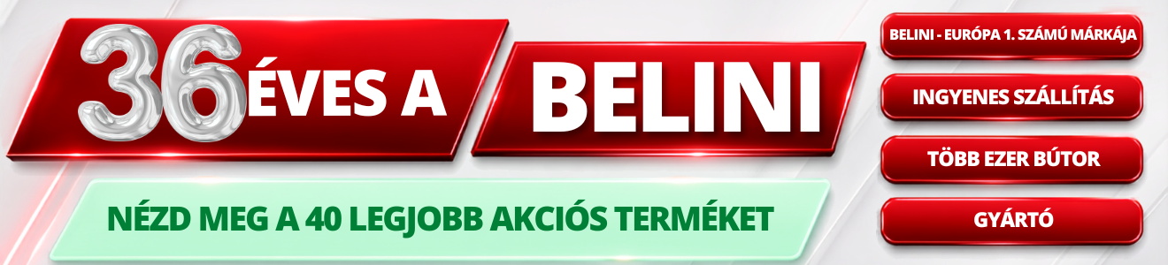 BELINI 36 éves