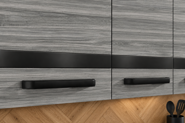 Meble kuchenne Prestige 260 cm glamour wood z blatem Producent TOR P Frida/0/WT/GW1/0/A1/CM