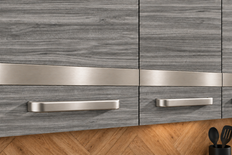 Meble kuchenne Prestige 260 cm glamour wood z blatem Producent TOR P Frida/0/WT/GW1/0/C1/SL