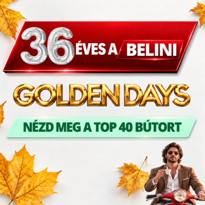 BELINI 36 éves