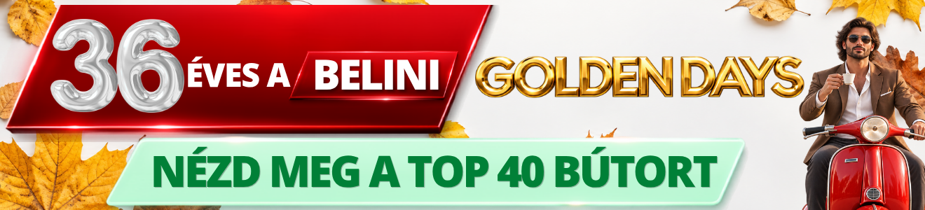 BELINI 36 éves